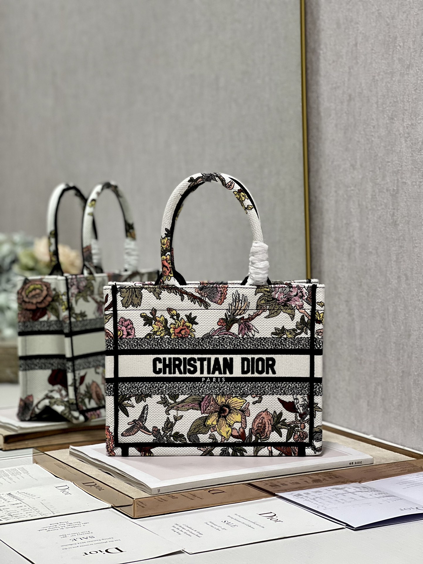 Small Dior Book Tote
