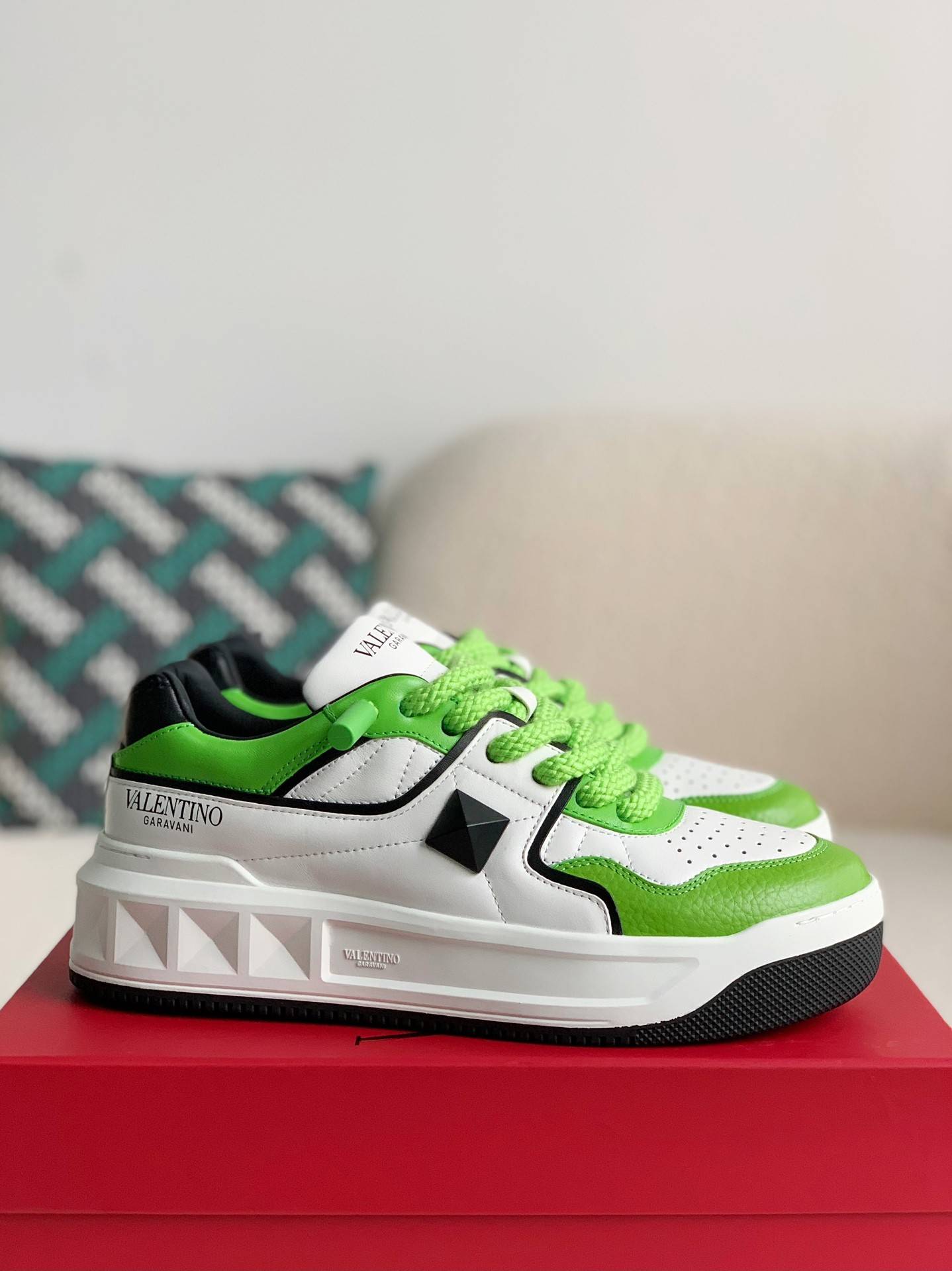 Valentino One Stud Sneakers