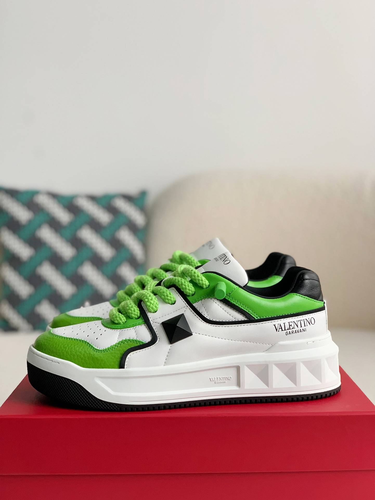 Valentino One Stud Sneakers