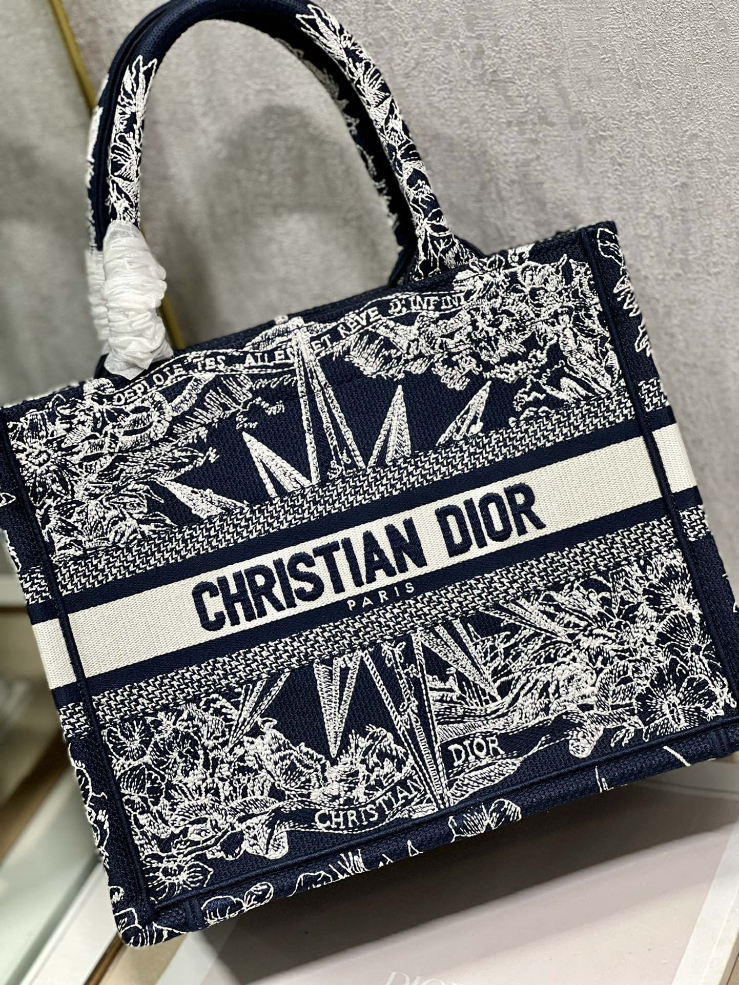 Small Dior Book Tote