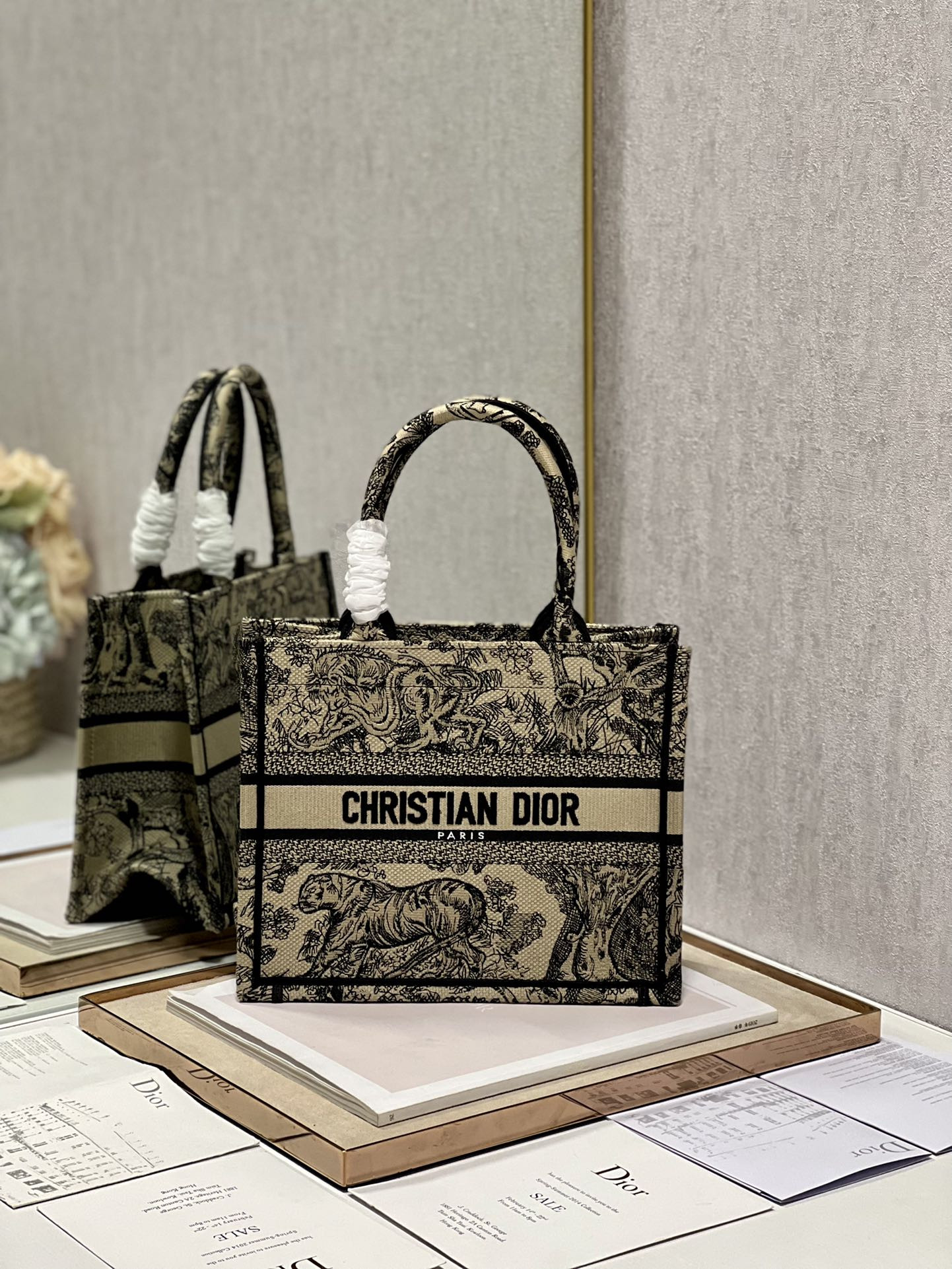 Small Dior Book Tote