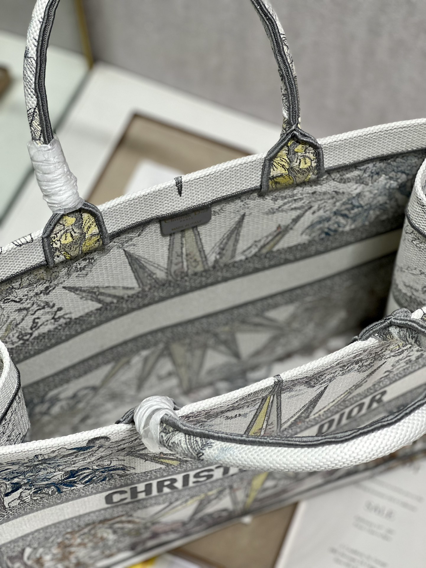 Large Dior Book Tote