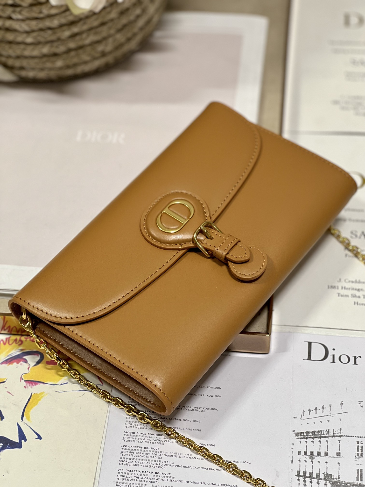 Dior Bobby East-west Pouch With Chain