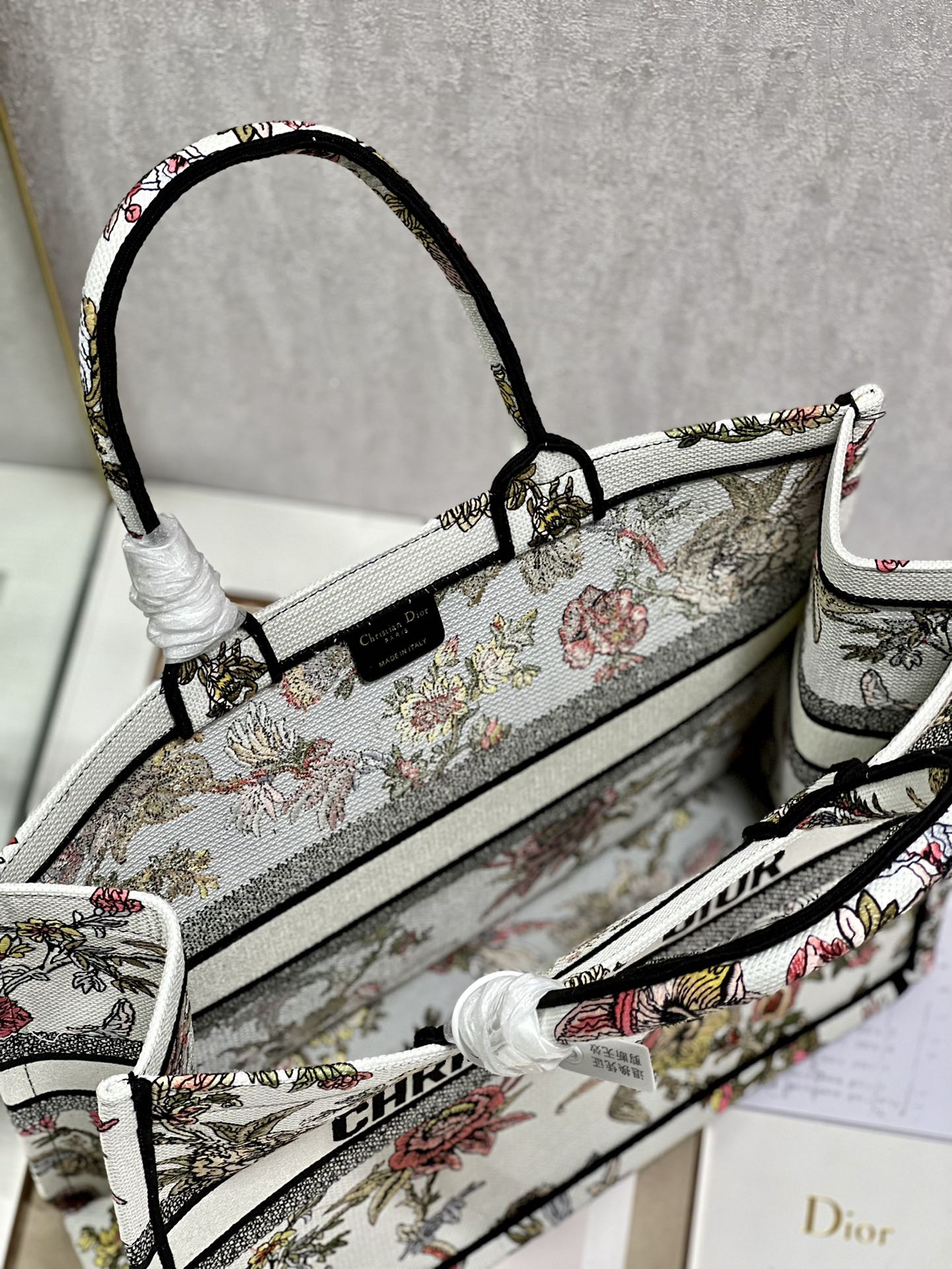 Large Dior Book Tote