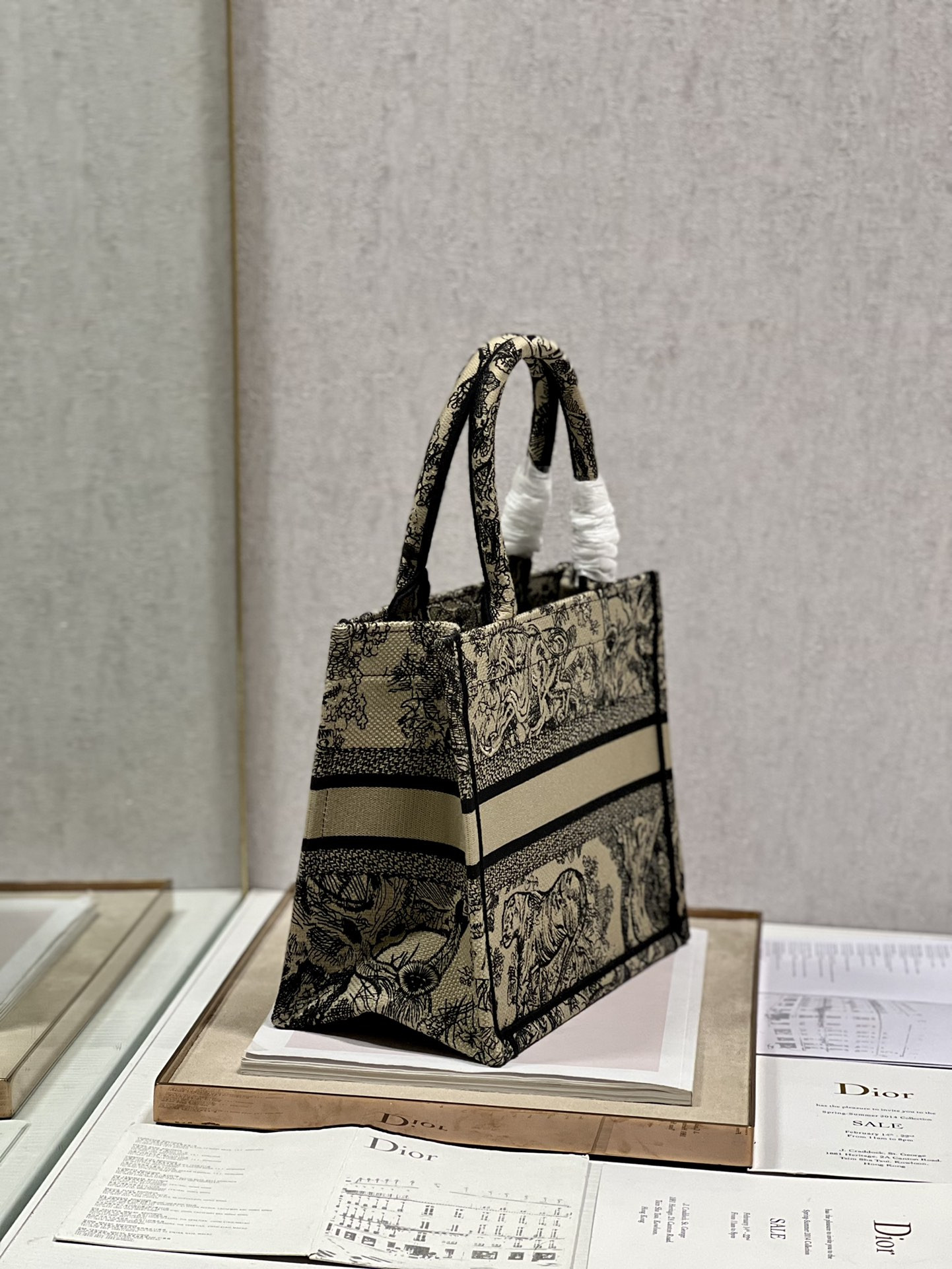 Small Dior Book Tote