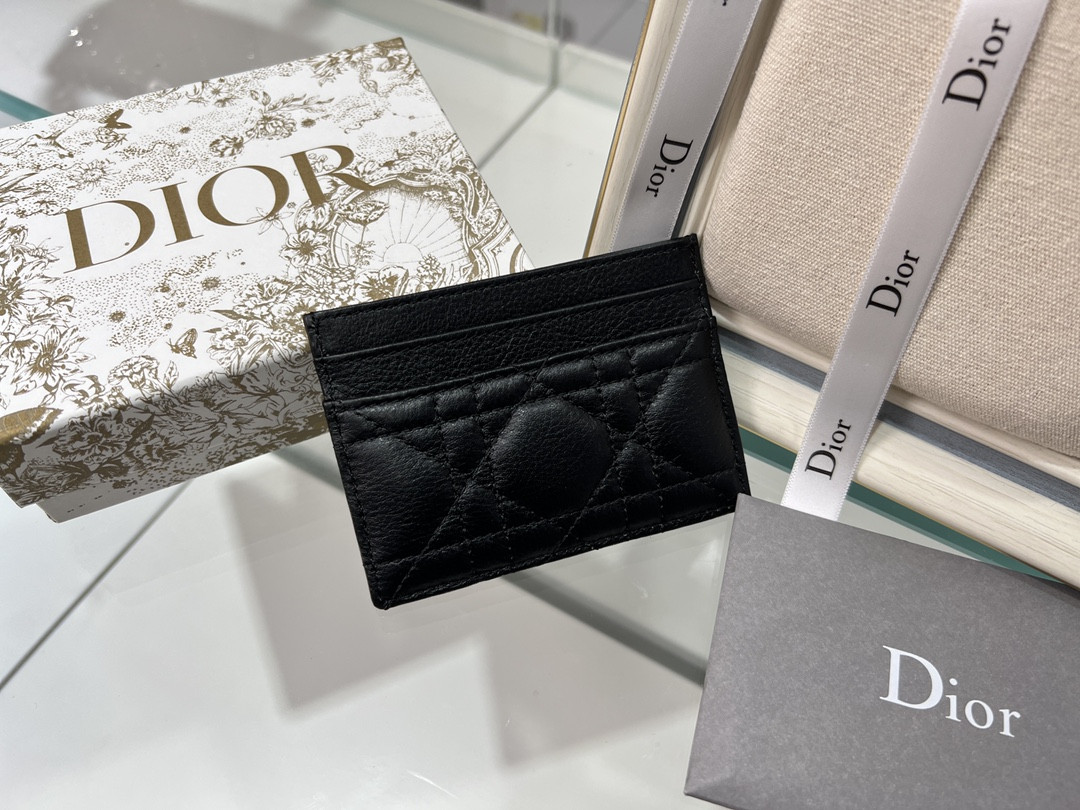 Dior Caro Five-slot Card Holder