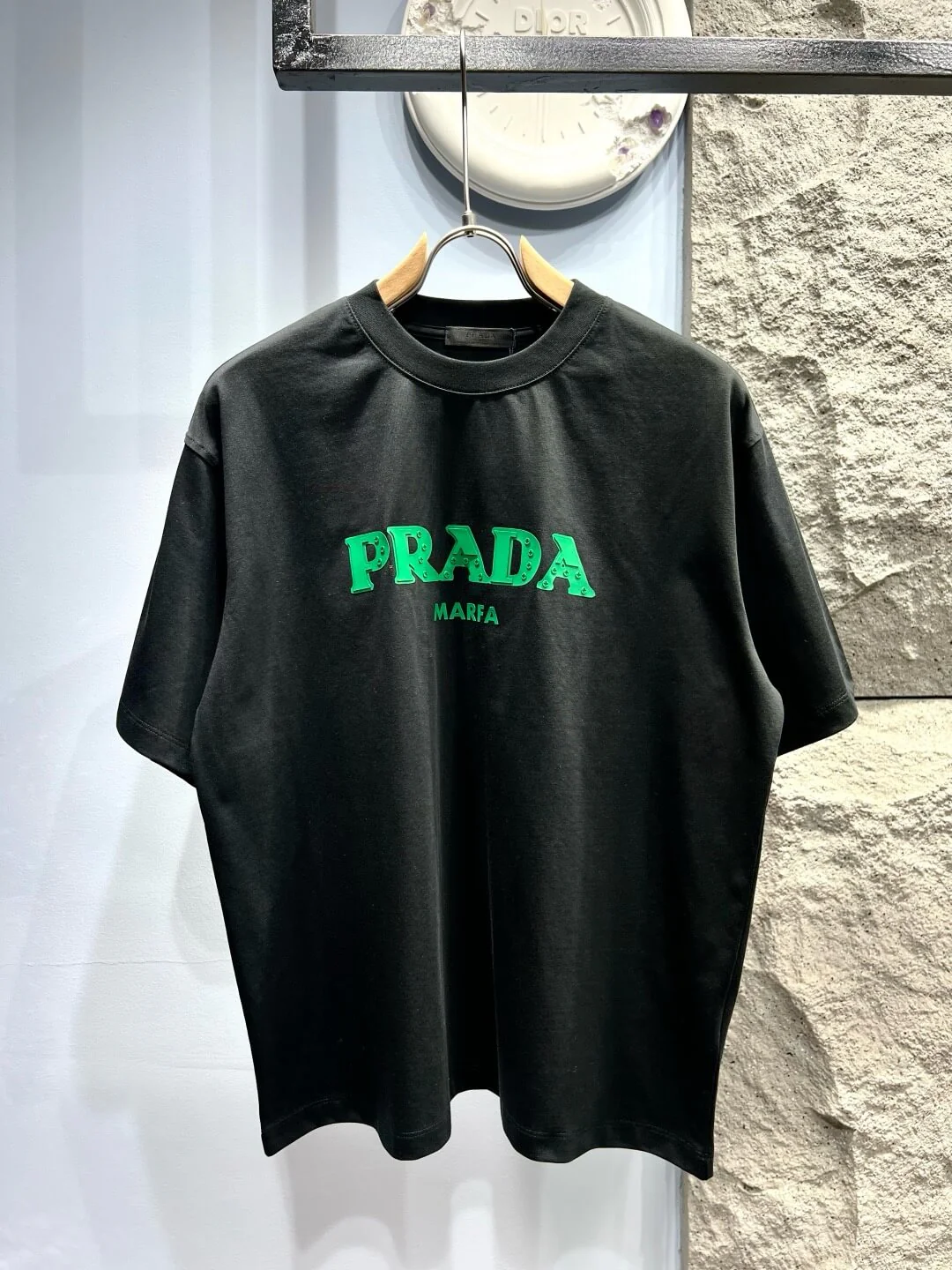 Green Silicone Graphic T Shirt
