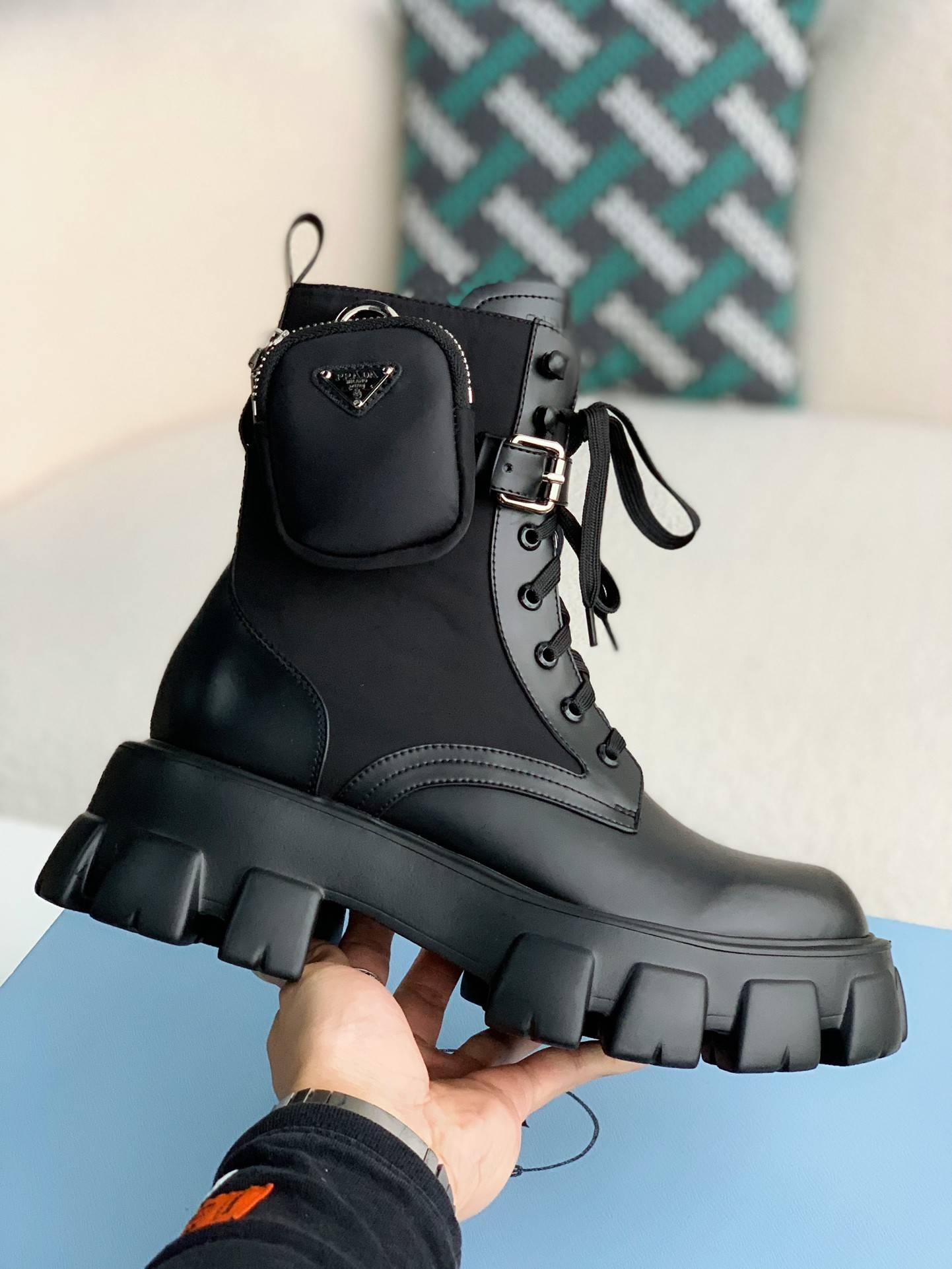 P*DA Cloudbus Thunder technology fabric sneakers