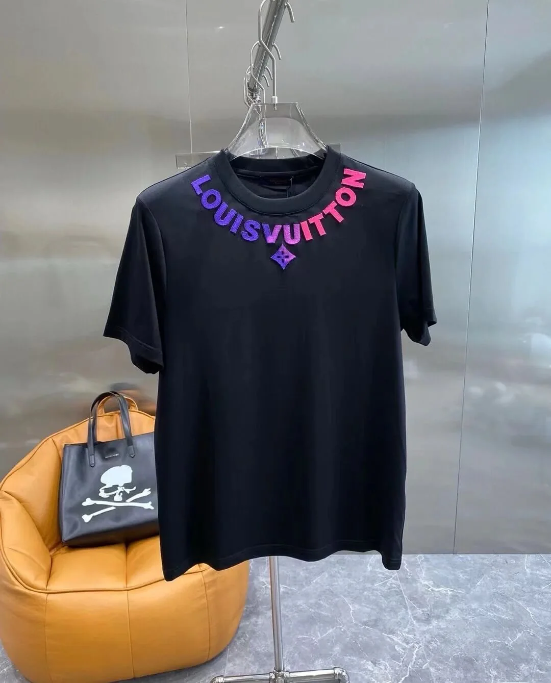 New Toothbrush Embroidery T Shirt