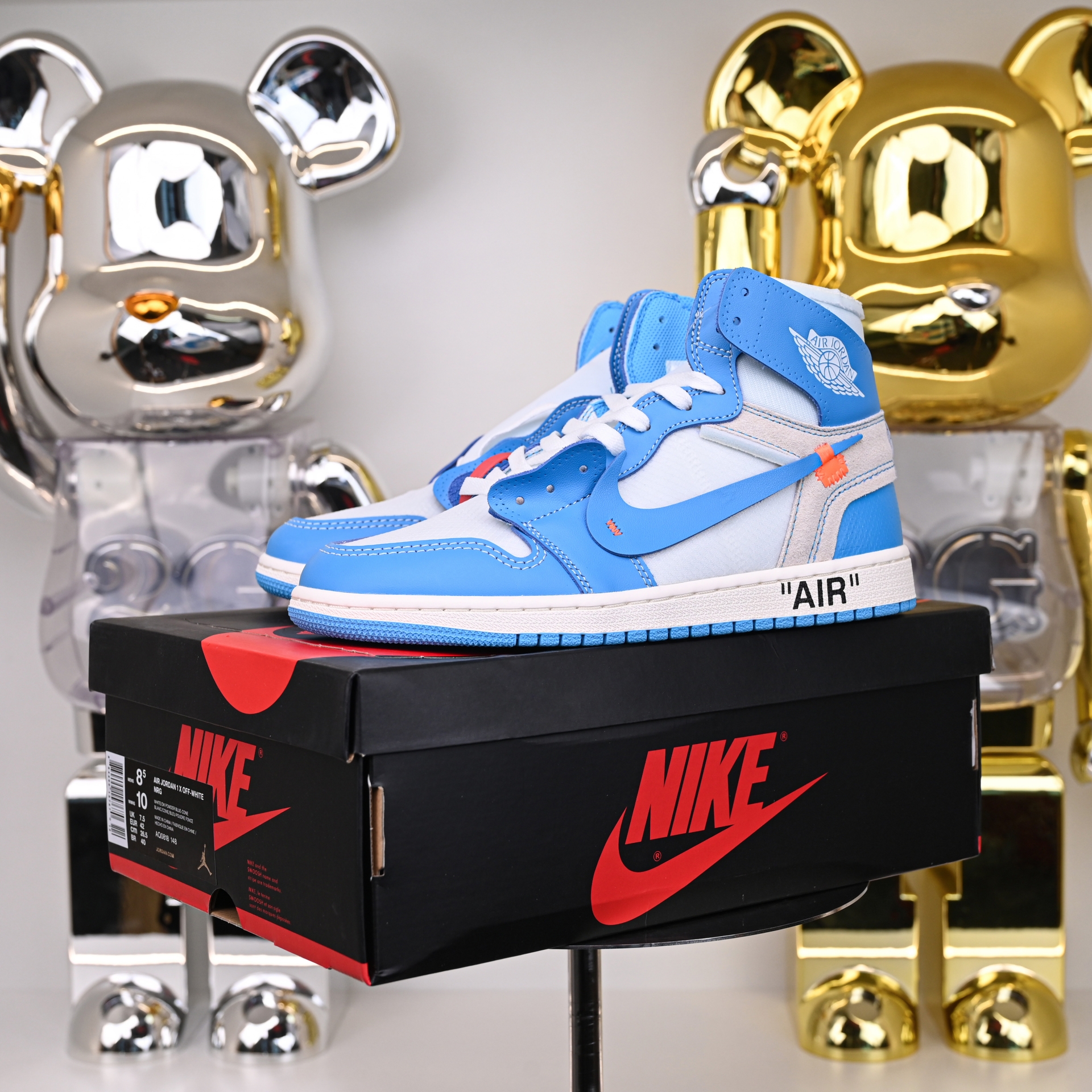 OFF-WHITE X AIR JORDAN 1 RETRO HIGH OG 'UNC'