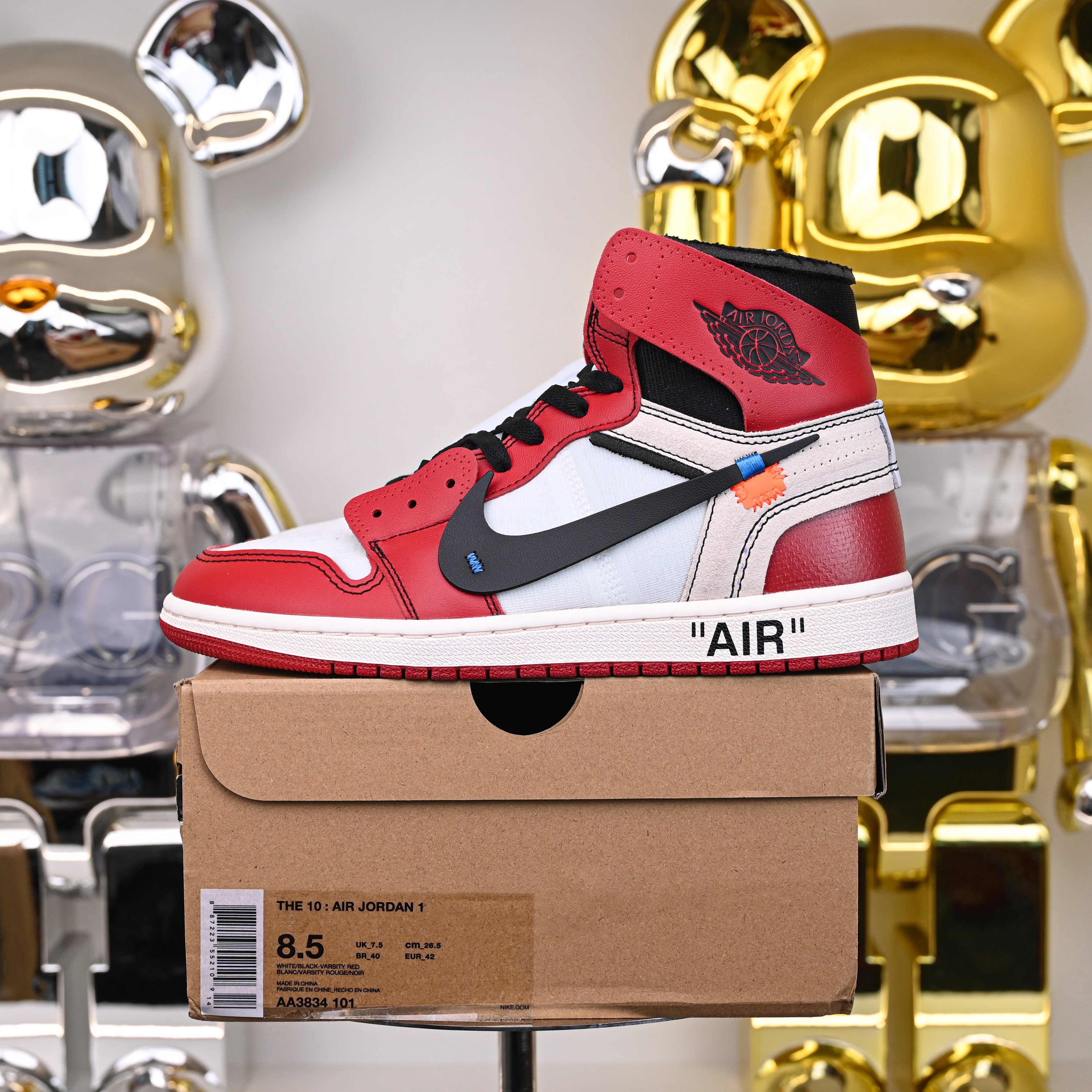OFF-WHITE X AIR JORDAN 1 RETRO HIGH OG 'CHICAGO'