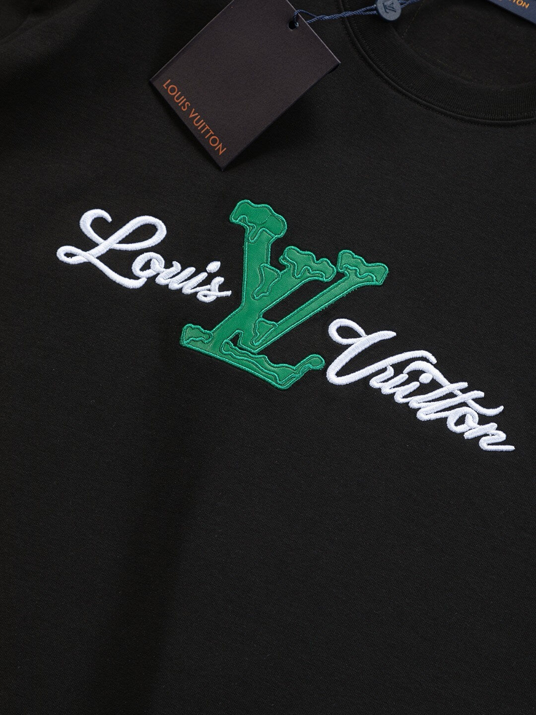 Green Embroidery T Shirt