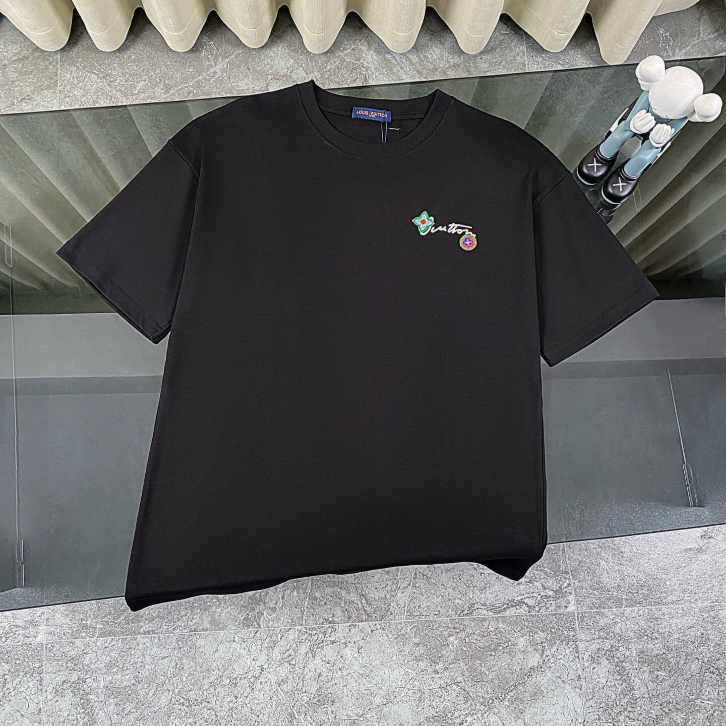 Floral Embroidery T Shirt