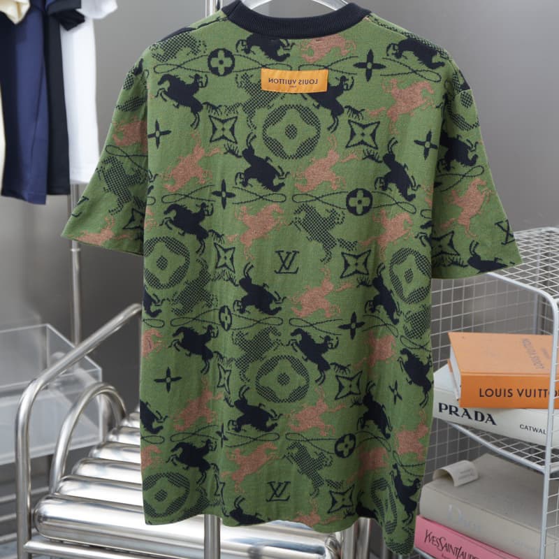 Camo Knit T-shirt