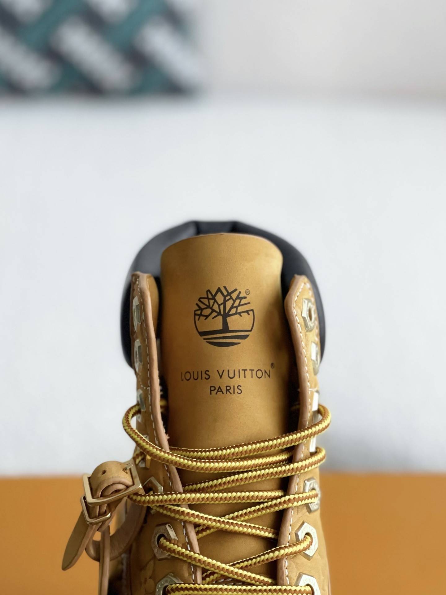 L*V x Timberland yellow boots/Martin boots/boots