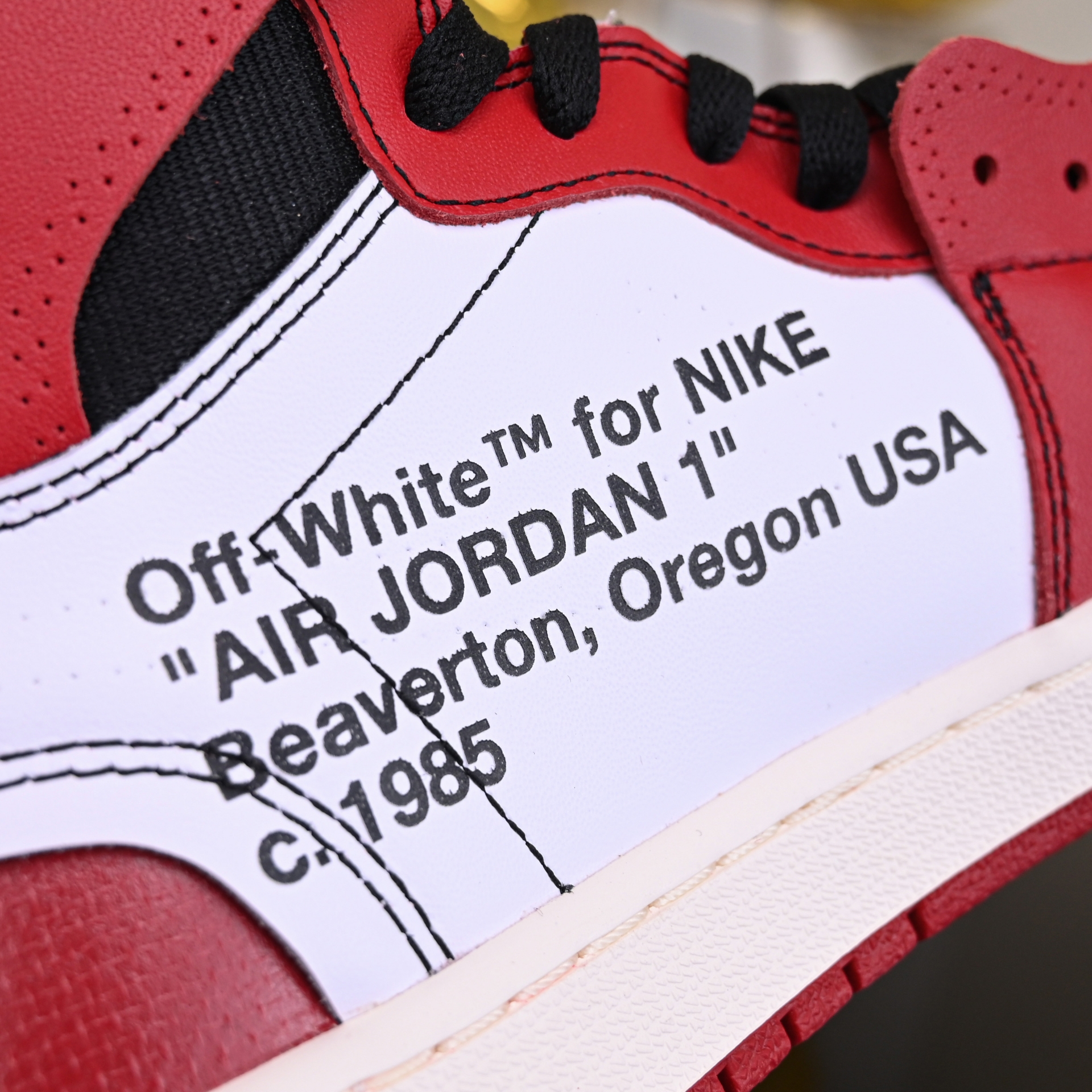 OFF-WHITE X AIR JORDAN 1 RETRO HIGH OG 'CHICAGO'