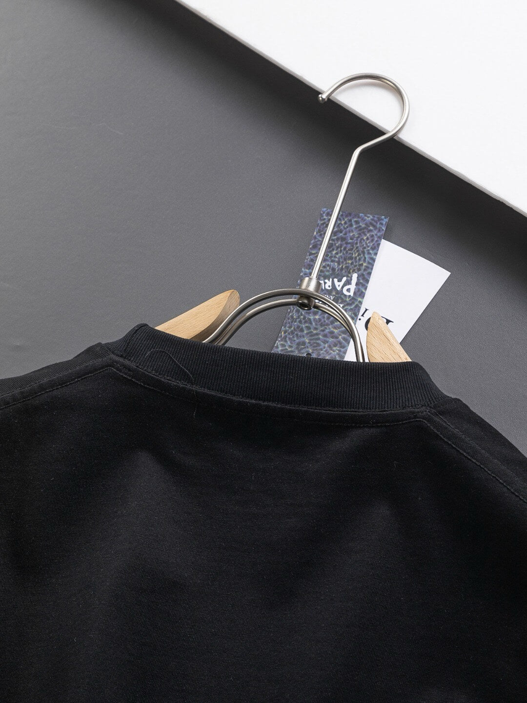 Floral Letter Embroidery T Shirt