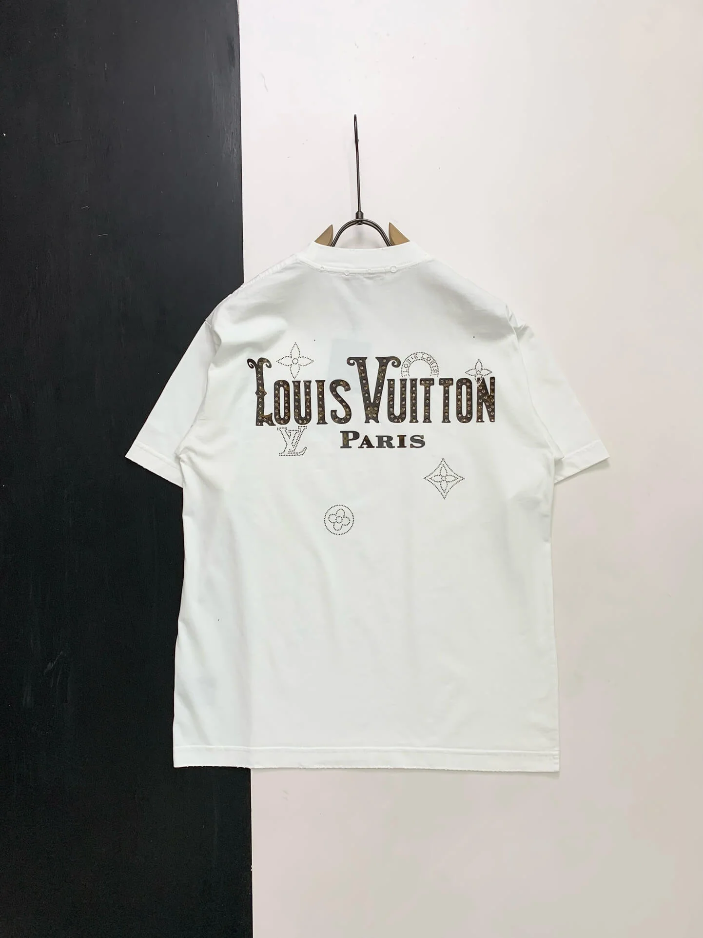 Rhinestone Letter T Shirt