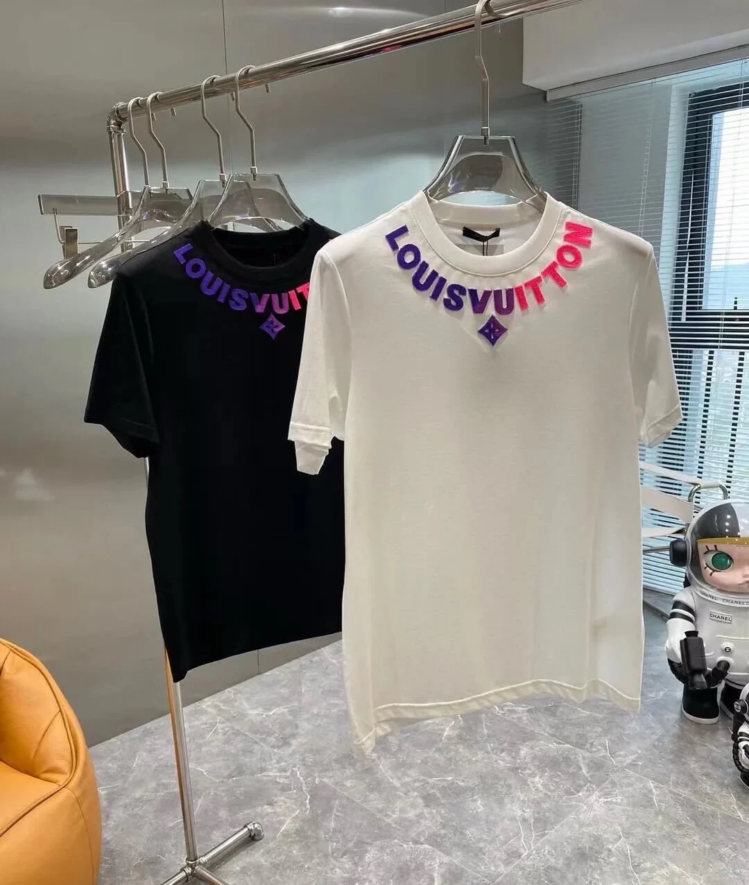 New Toothbrush Embroidery T Shirt