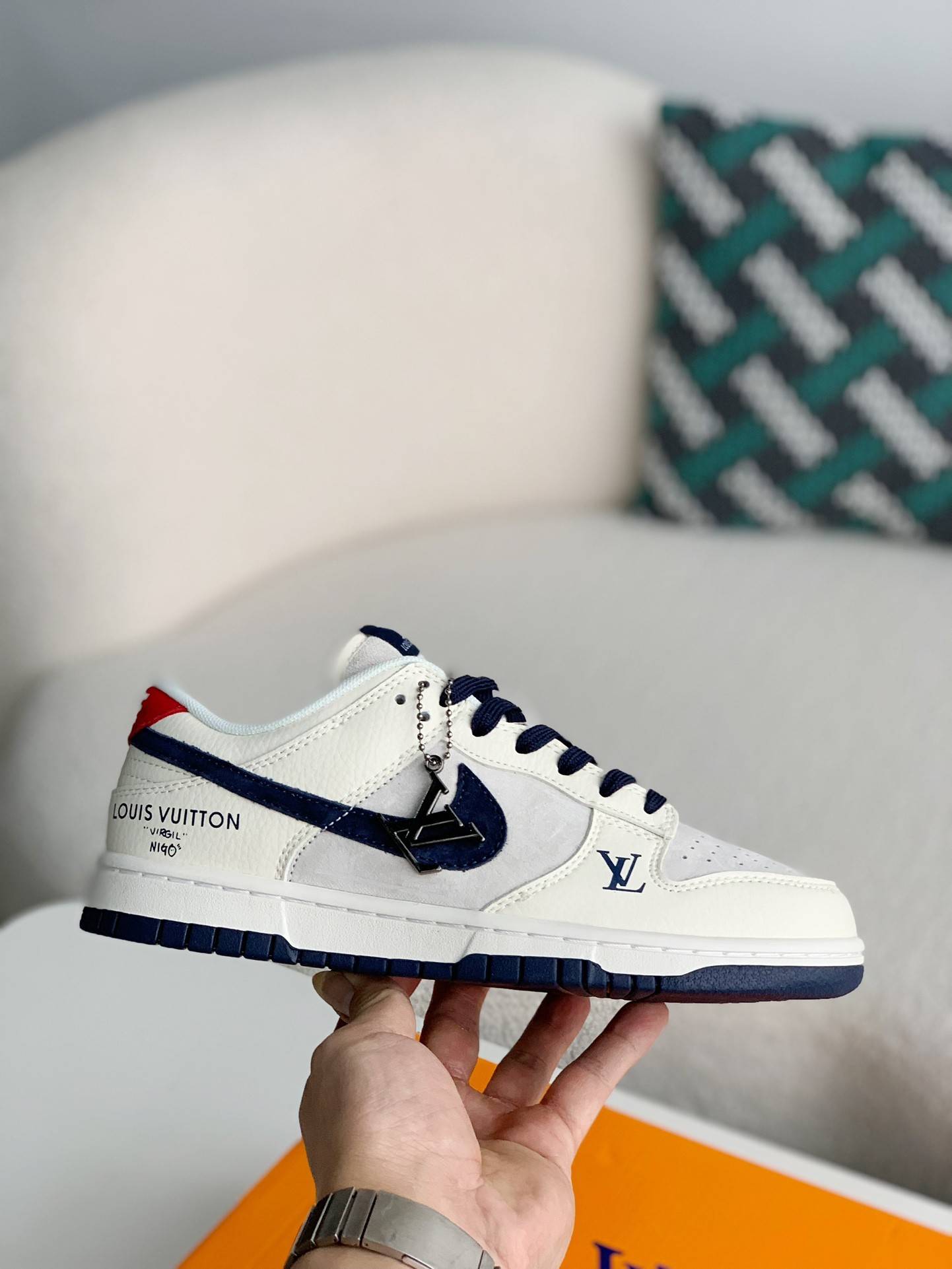 L*V x Nike Dunk Low-top board shoes
