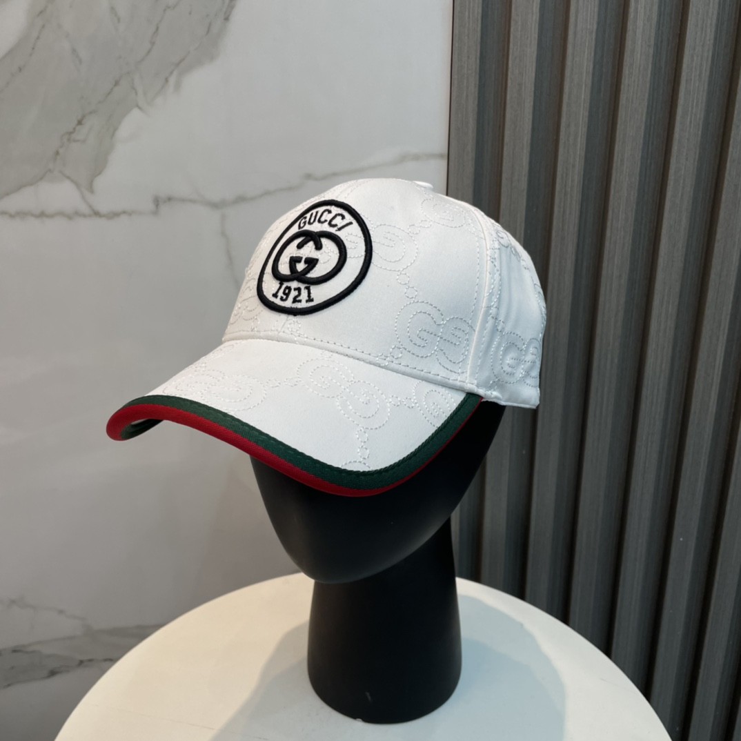 [#5009] GUCCI baseball cap peaked c ap hat