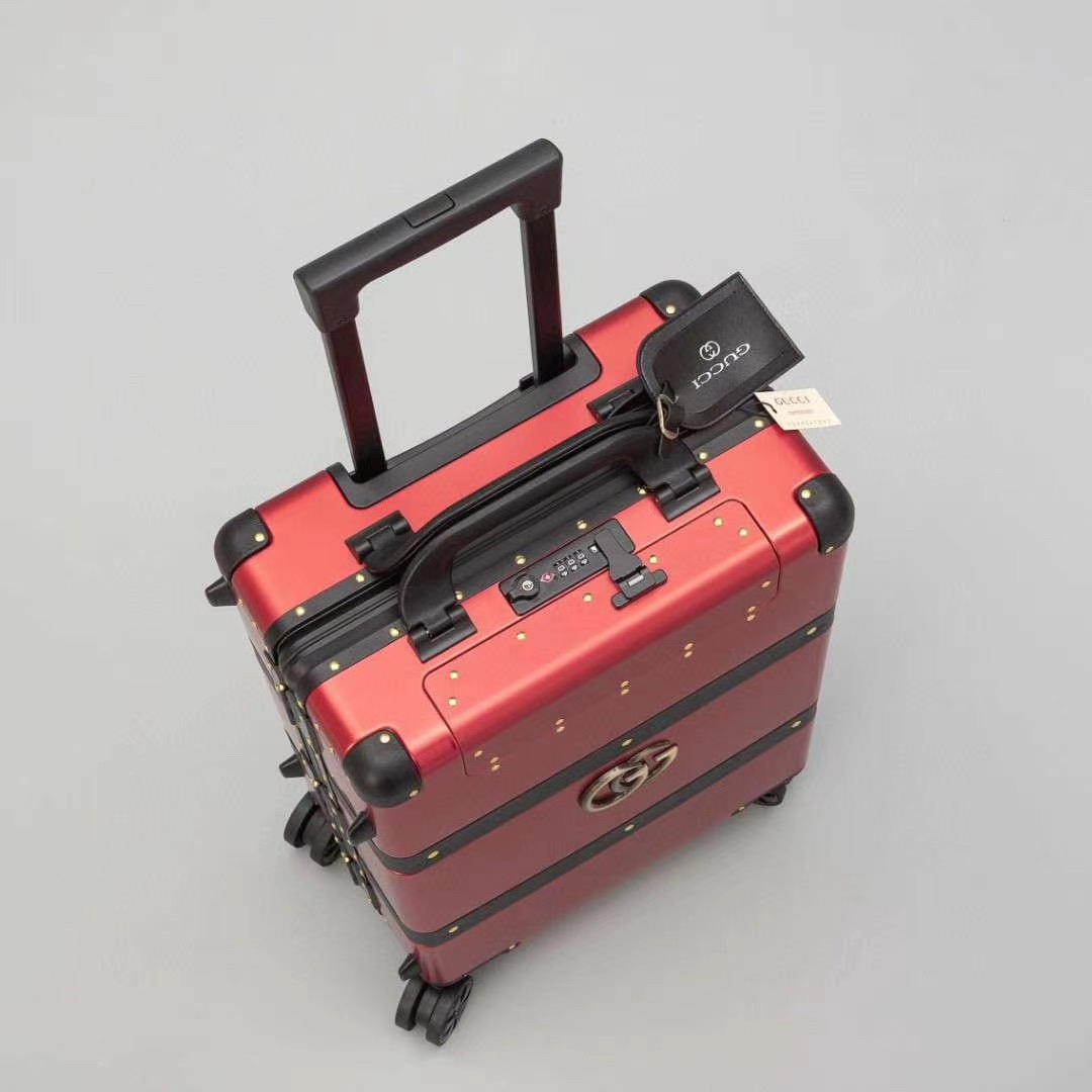 GUCCI Luggage/Trolley Case Aluminum-Magnesium Alloy Cabin Case Size: 20 inches