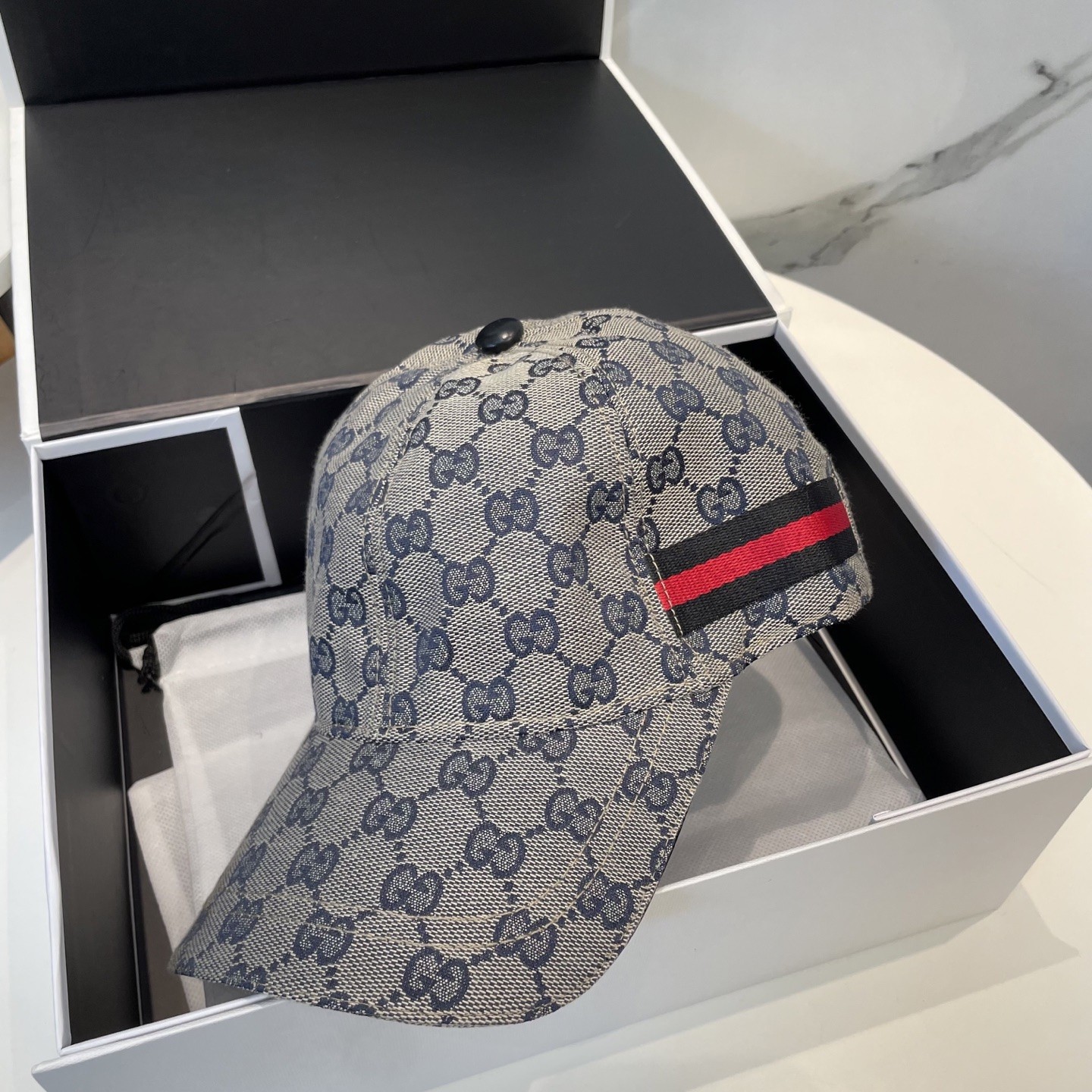 [#4922] GUCCI baseball cap peaked c ap hat