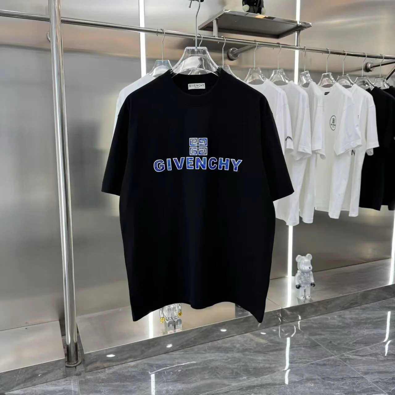 3D Silicone Lettering T Shirt