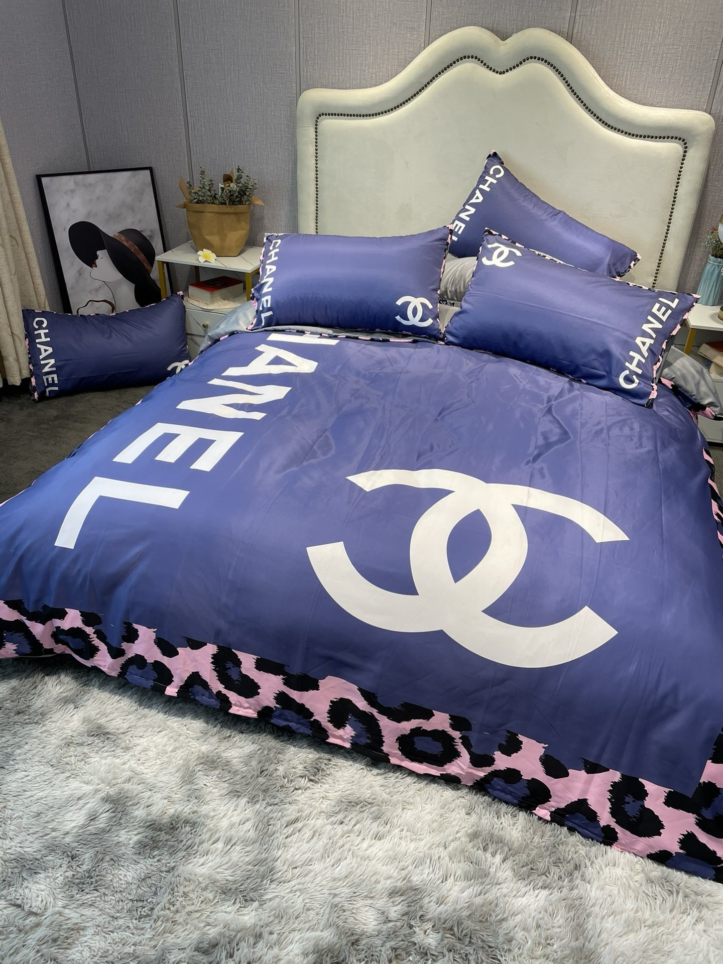 Bedding-Chanel four-piece s et