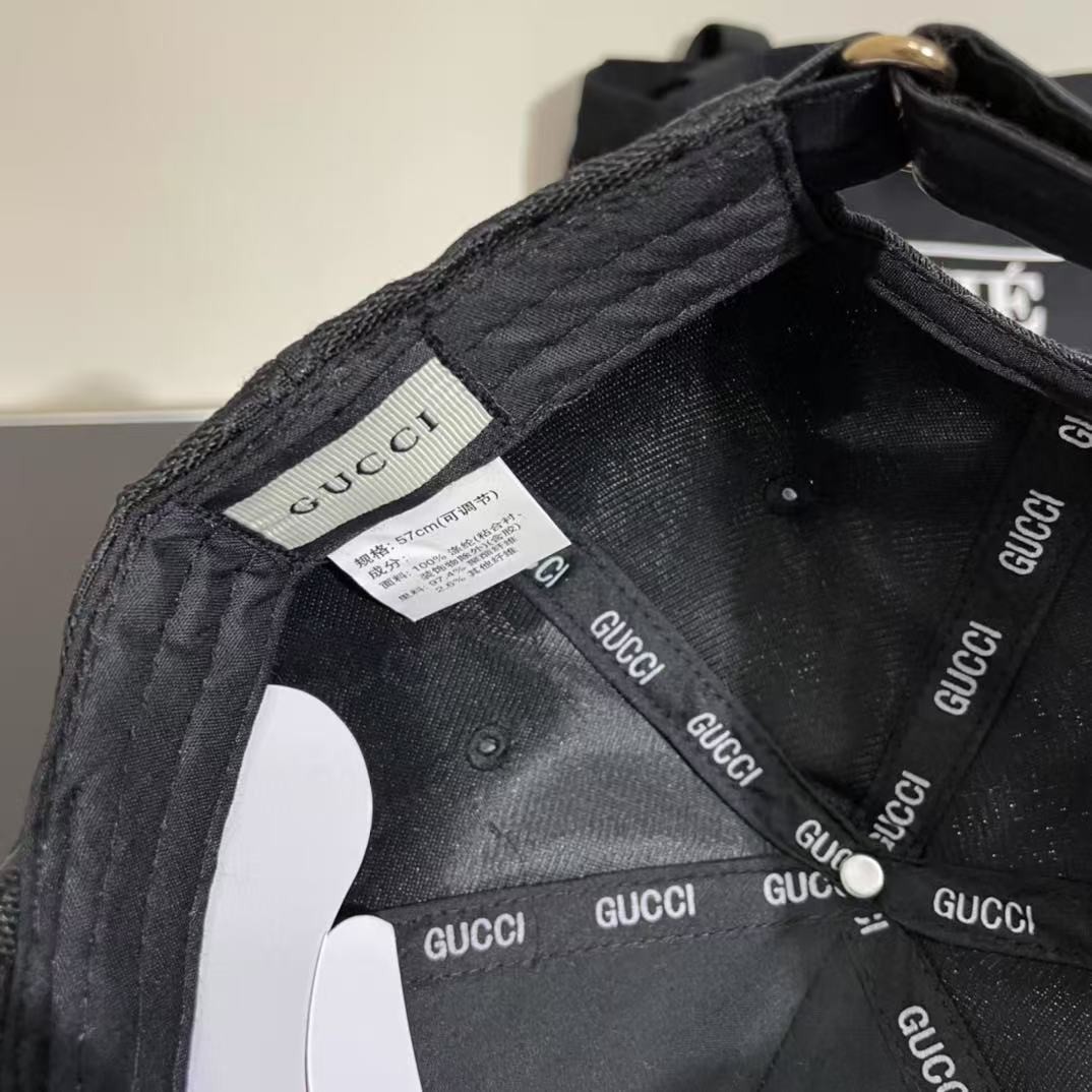 [#4819] GUCCI baseball cap peaked c ap hat