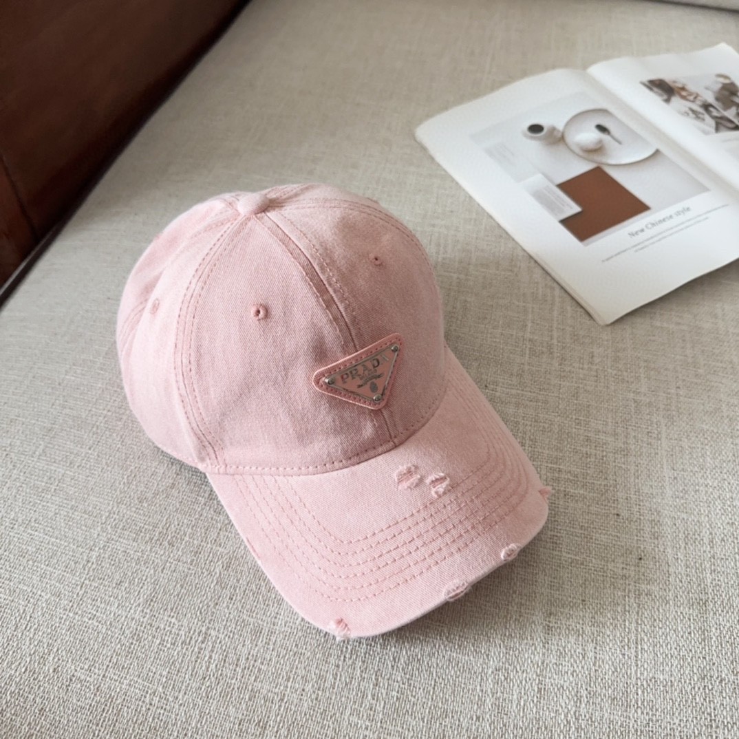 [#4812] Prada baseball cap peaked ca p hat