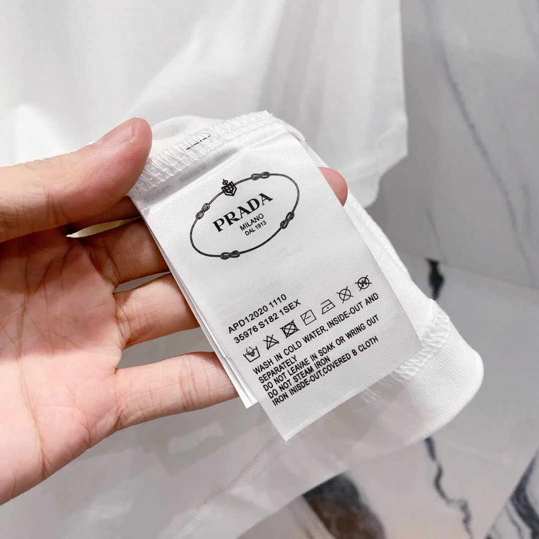 Triangle Pattern 3D Embroidery T Shirt