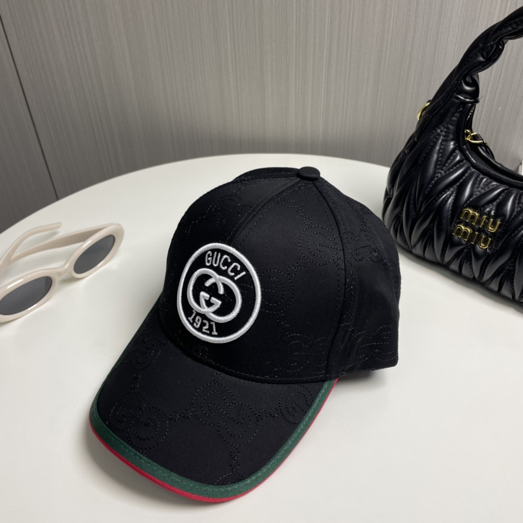 [#5012] GUCCI baseball cap peaked c ap hat