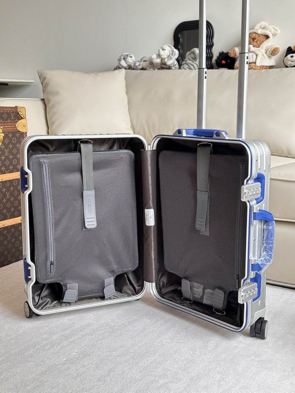 RIMOWA aluminum alloy original new limited edition carry-on trolley suitcase 21 inches