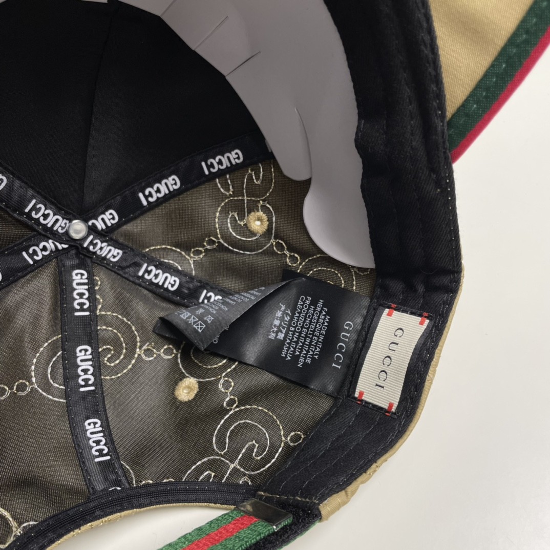 [#5010] GUCCI baseball cap peaked c ap hat
