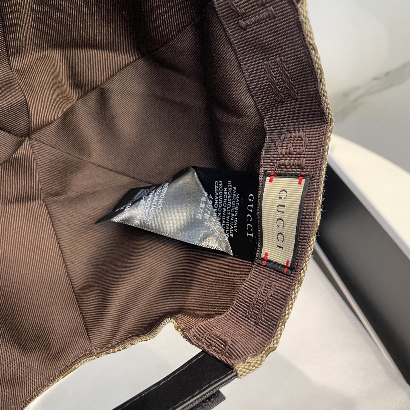 [#4926」 GUCCI baseball cap peaked c ap hat