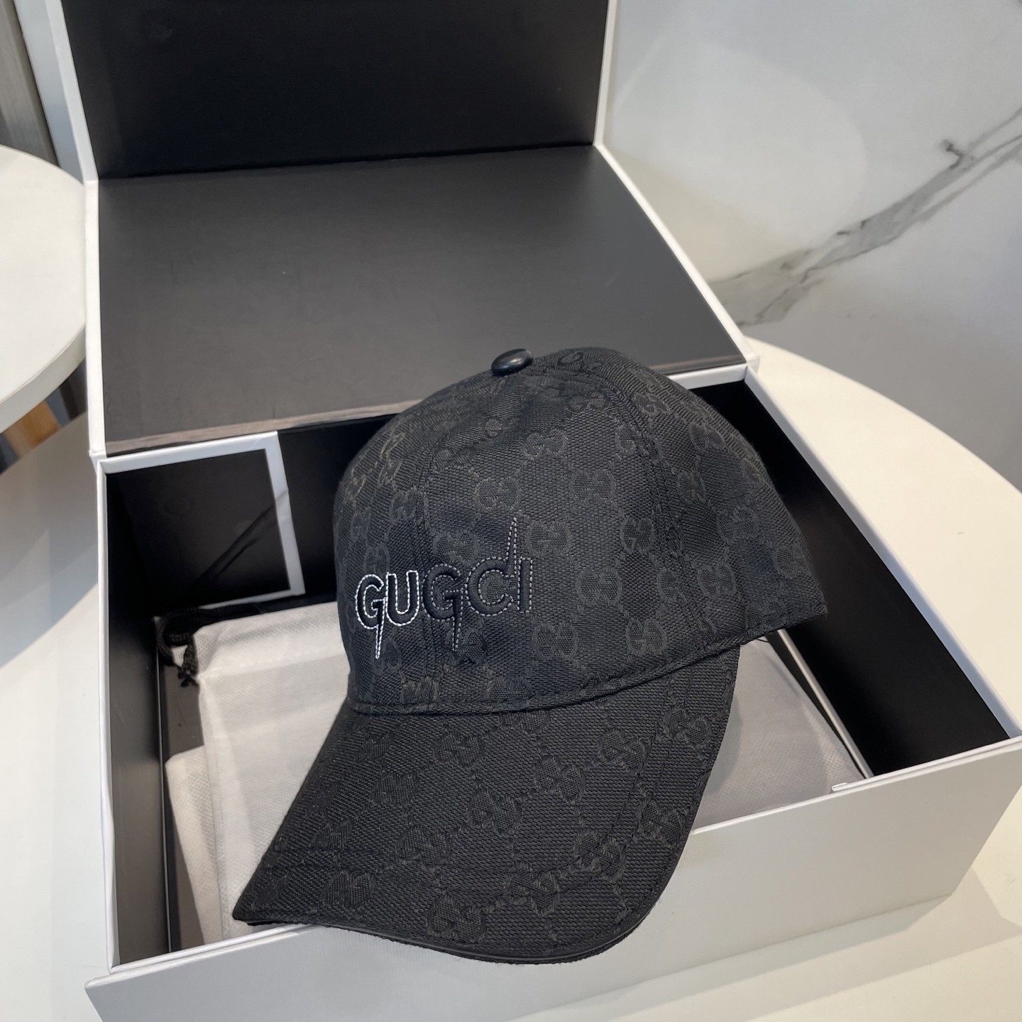 [#4931] GUCCI baseball cap peaked c ap hat