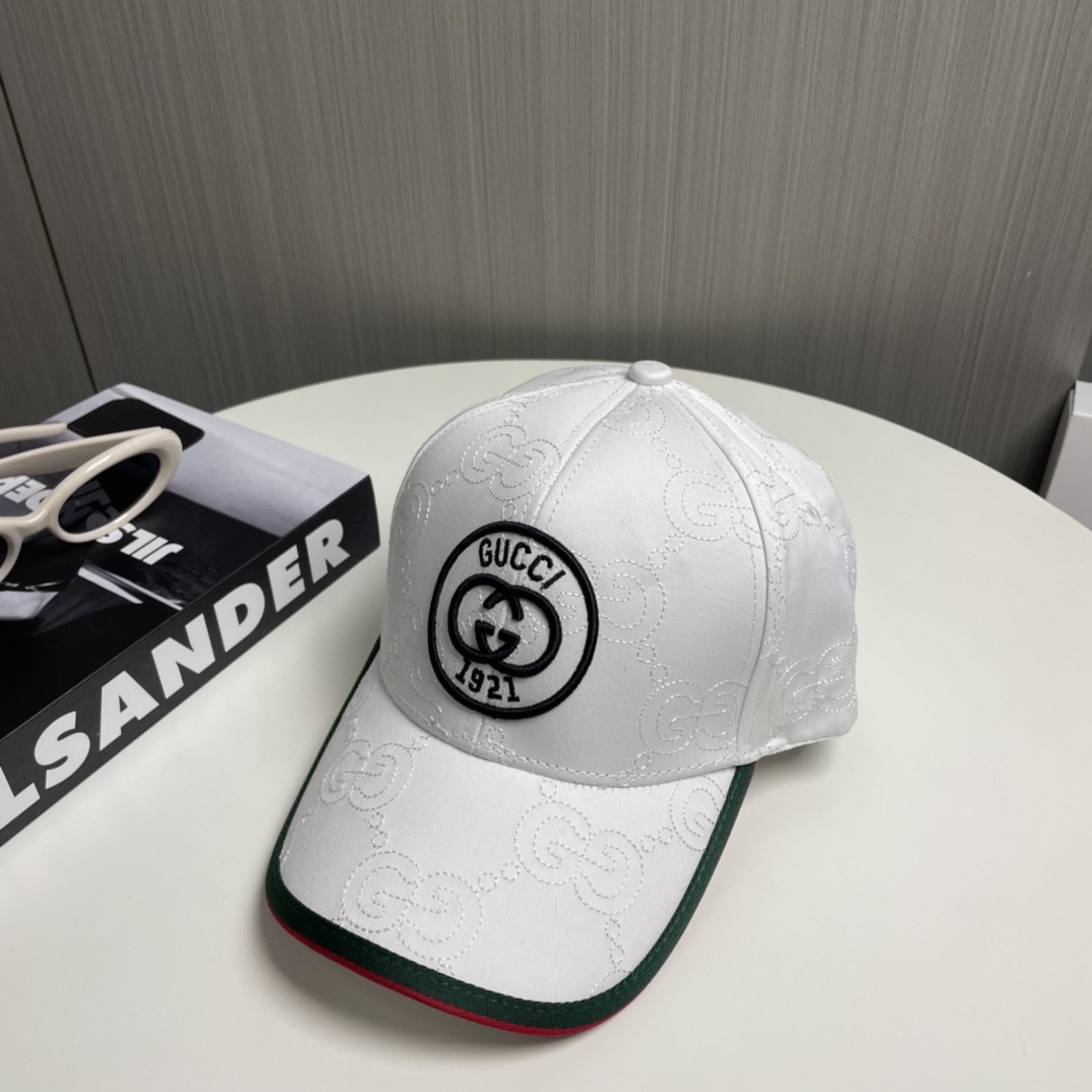 [#5009] GUCCI baseball cap peaked c ap hat