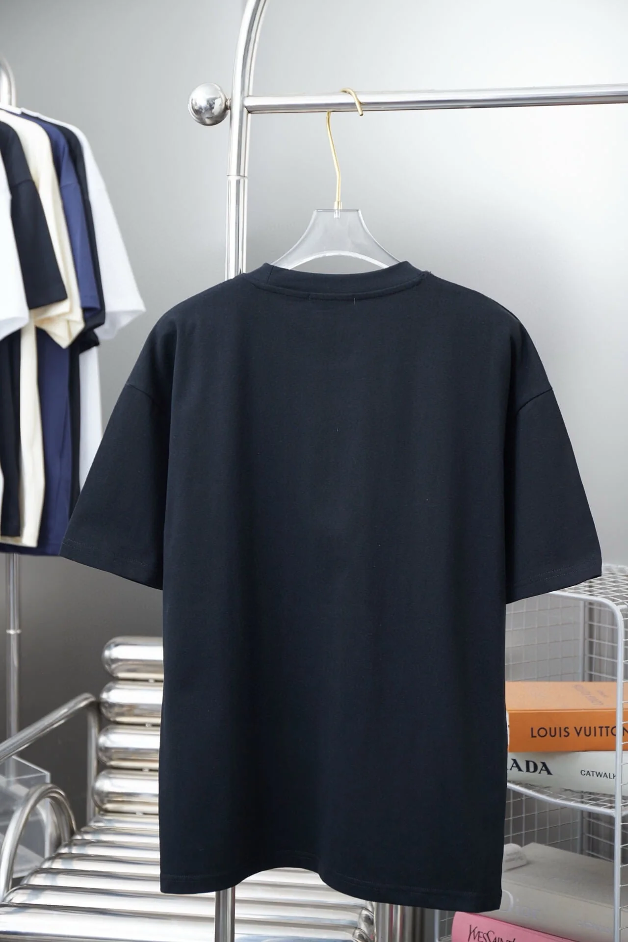 Letter Stickers T Shirt