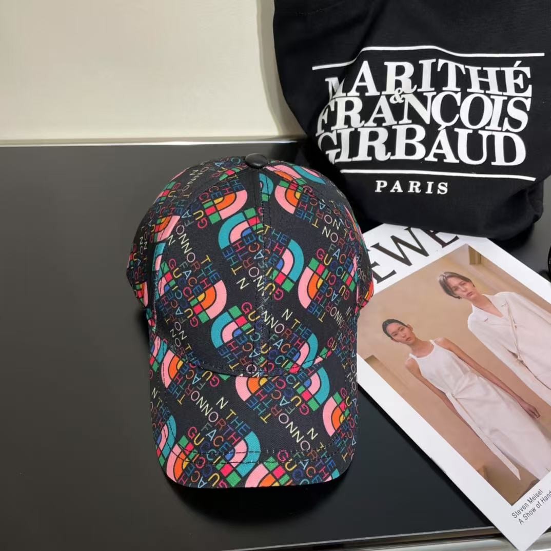 [#4905] GUCCI baseball cap peaked c ap hat