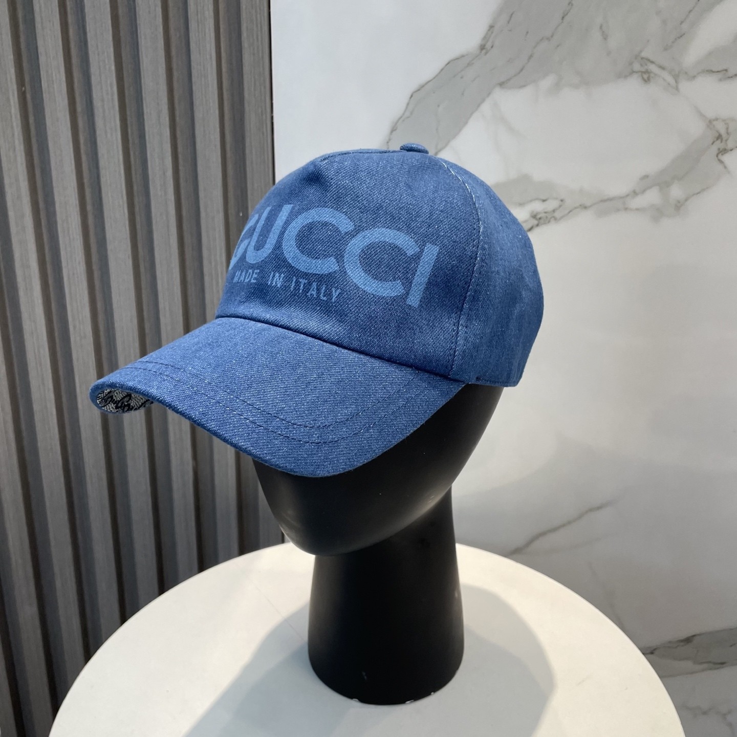 [#4936] GUCCI baseball cap peaked c ap hat