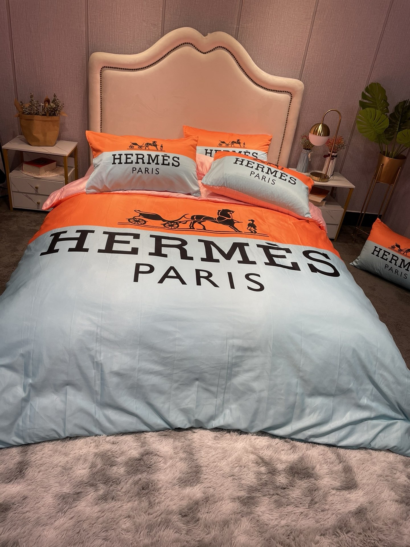 Bedding-Hermes four-piece s et