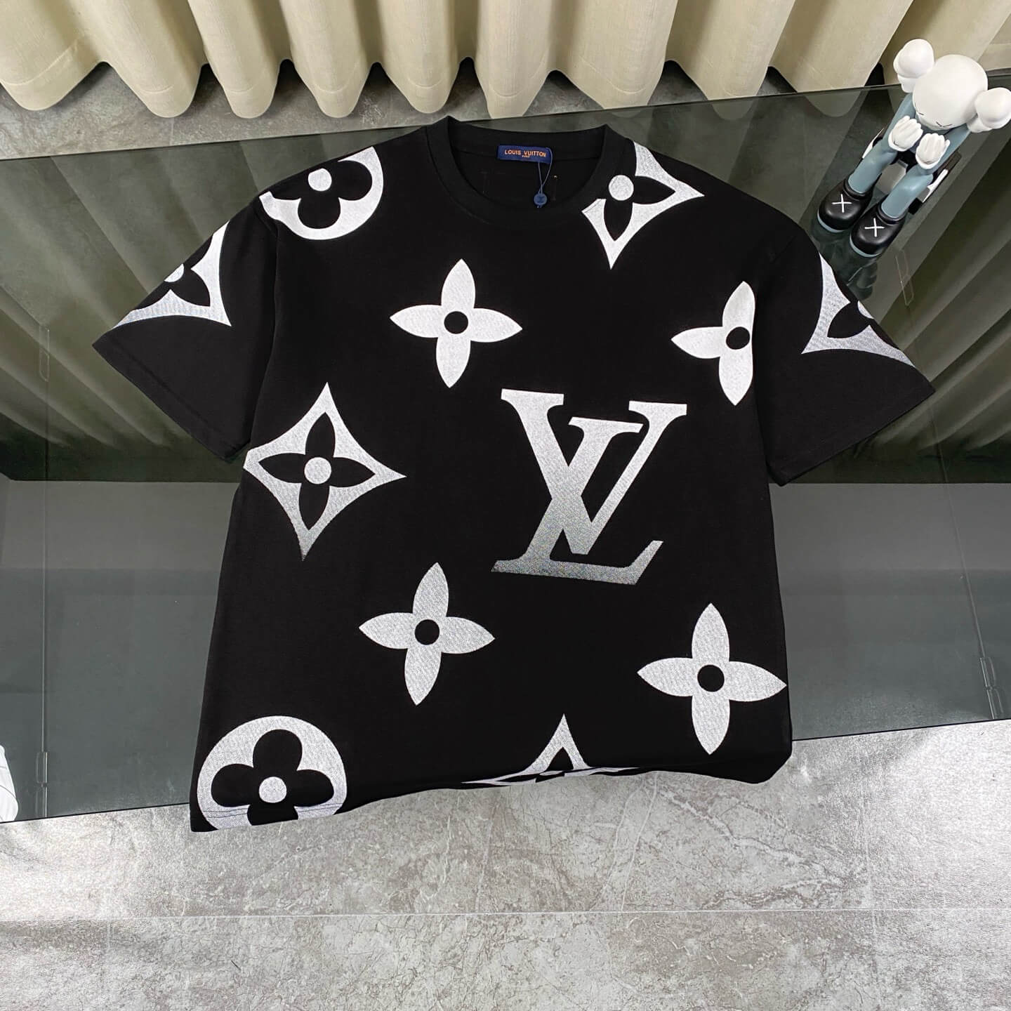 All-Over Gradient Print T-Shirt