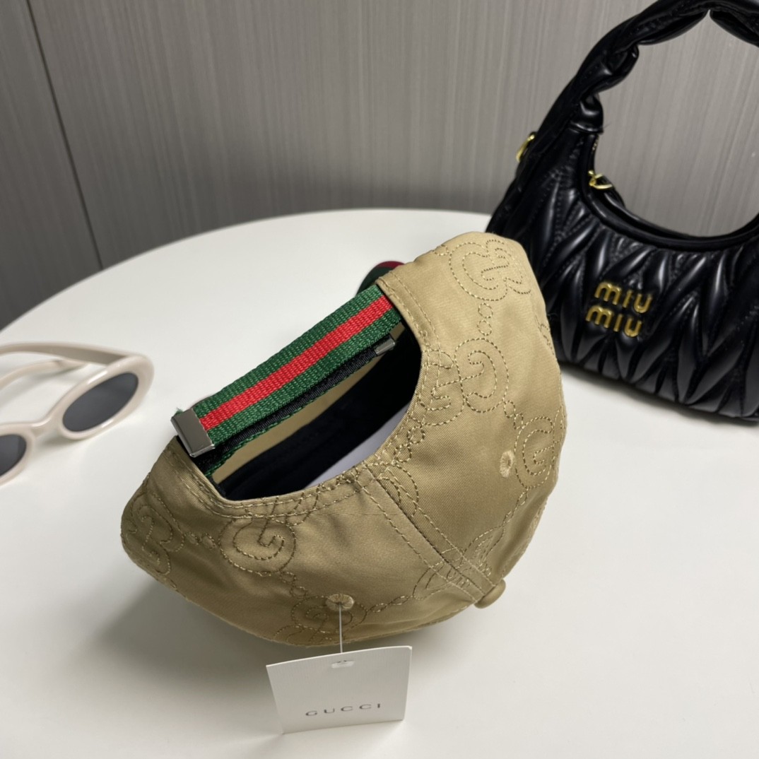 [#5010] GUCCI baseball cap peaked c ap hat