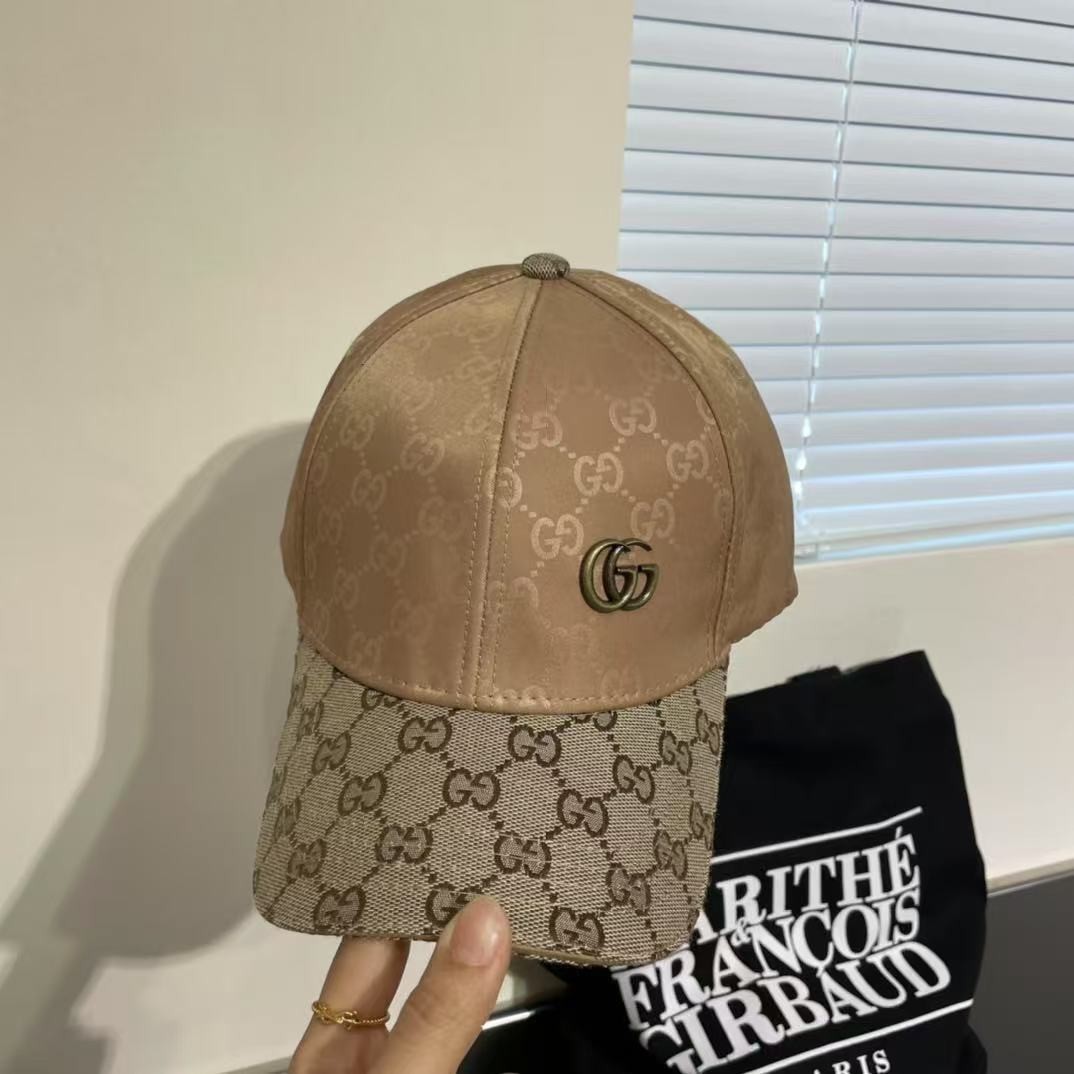 [#4822] GUCCI baseball cap peaked c ap hat