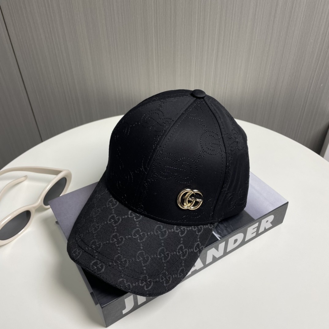[#50o7] GUCCI baseball cap peaked c ap hat