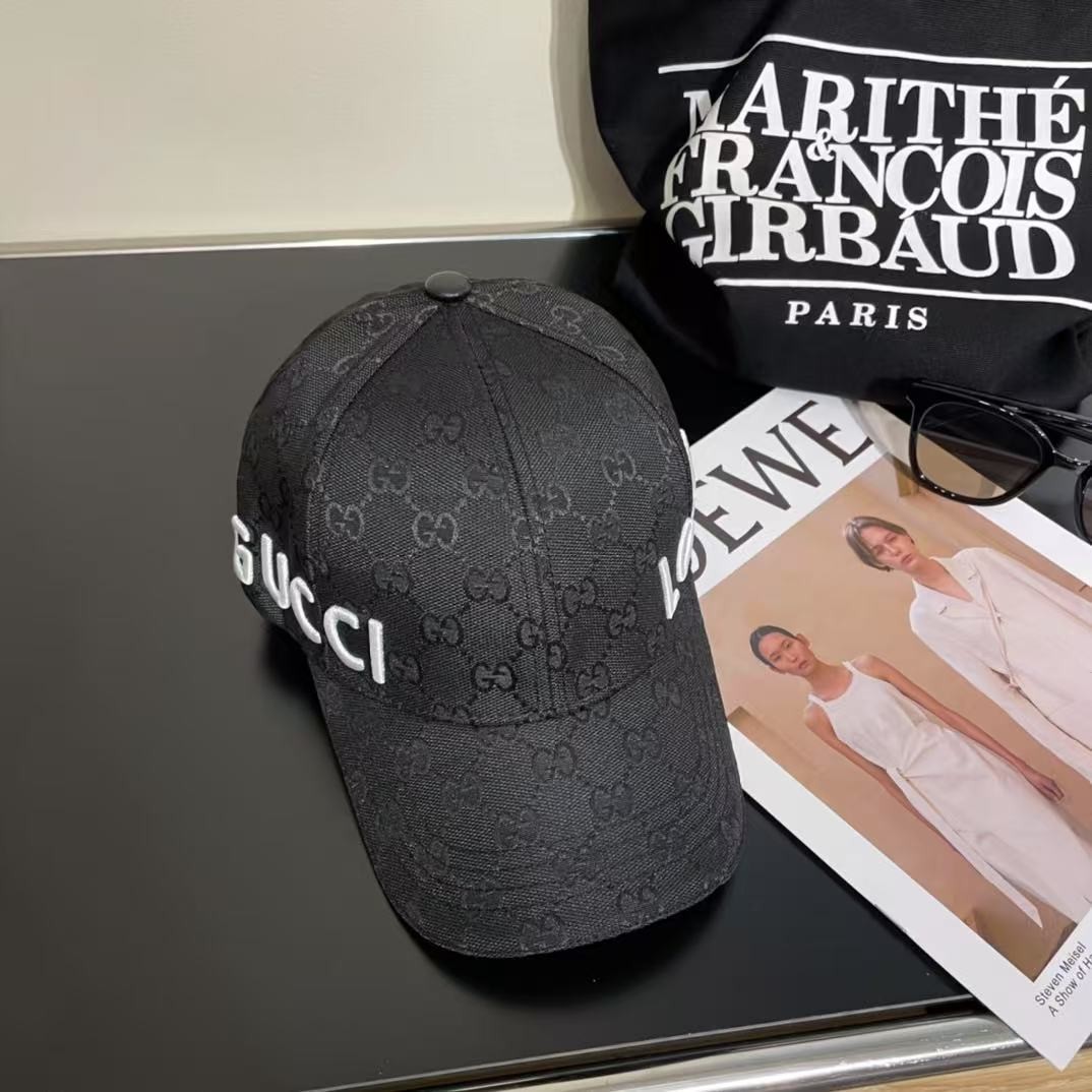 [#4819] GUCCI baseball cap peaked c ap hat