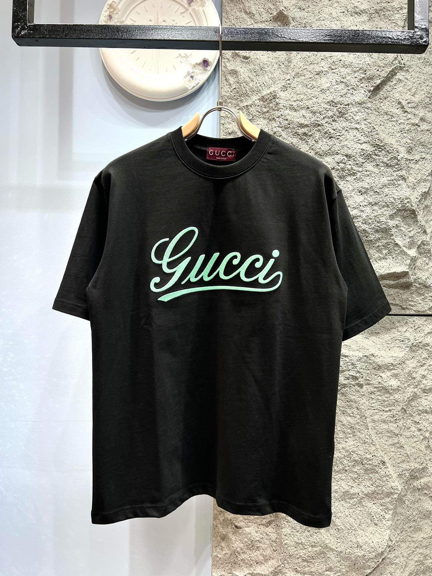 Letter Embroidery T Shirt