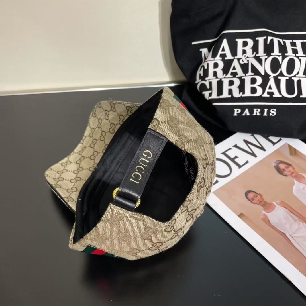 [#490o] GUCCI baseball cap peaked c ap hat