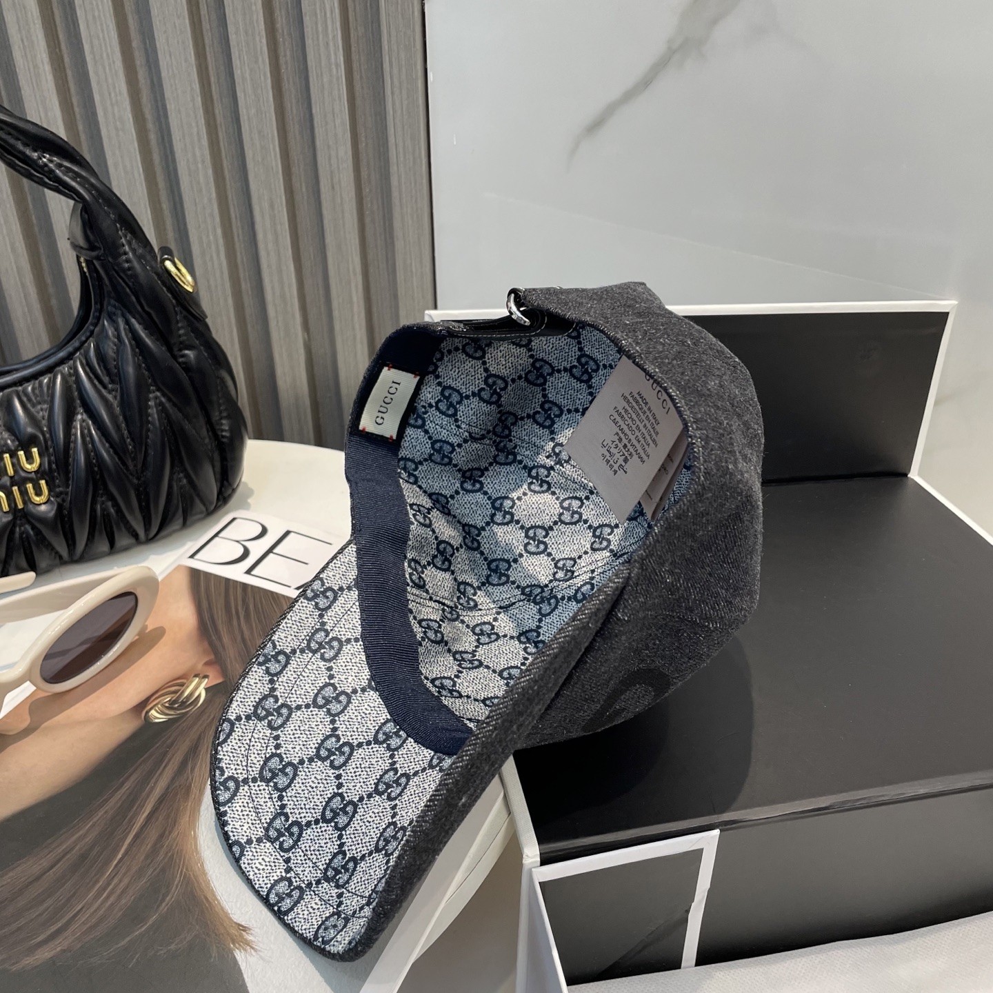 [#4995| GUCCI baseball cap peaked c ap hat